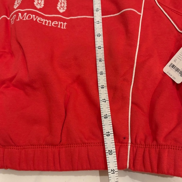 NWT Free People x FP Movement Seeing Double Shorts Set in Red Berry - Picture 14 of 16